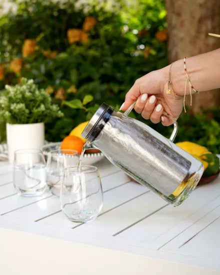 Carafe filtrante 1,2 L sans plastique