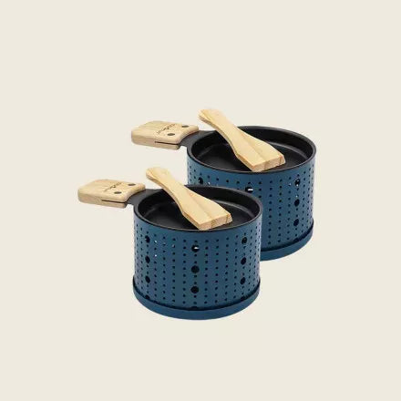 2 appareils à Raclette à la bougie colorée